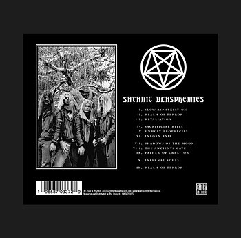 NECROPHOBIC - Satanic Blasphemies CD