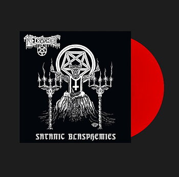 NECROPHOBIC - Satanic Blasphemies LP (RED)