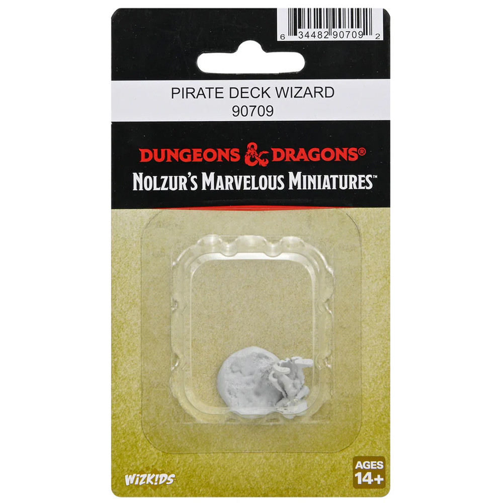 D&D Nolzur's Marvelous Unpainted Minis: Pirate Deck Wizard