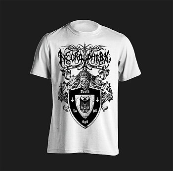 NECROPHOBIC - Death To All Shield T-shirt