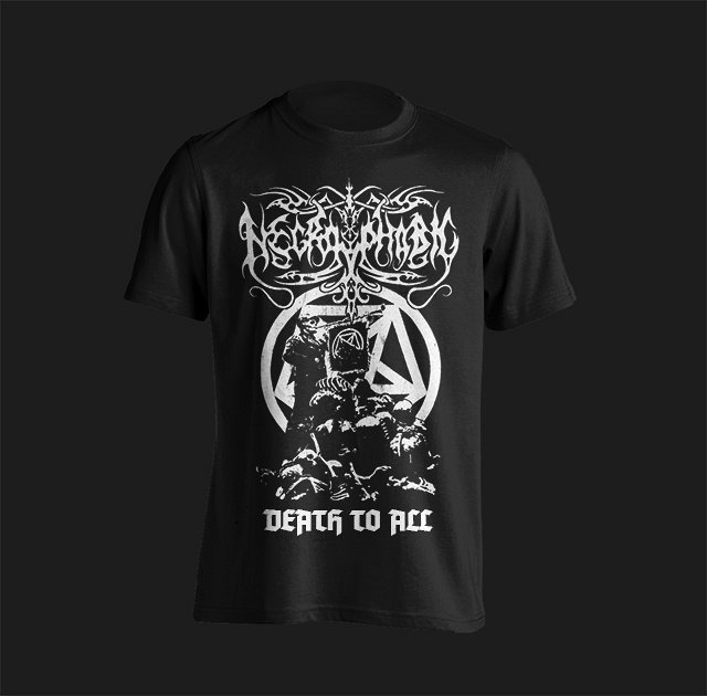 NECROPHOBIC - Death To All Hornblower T-shirt