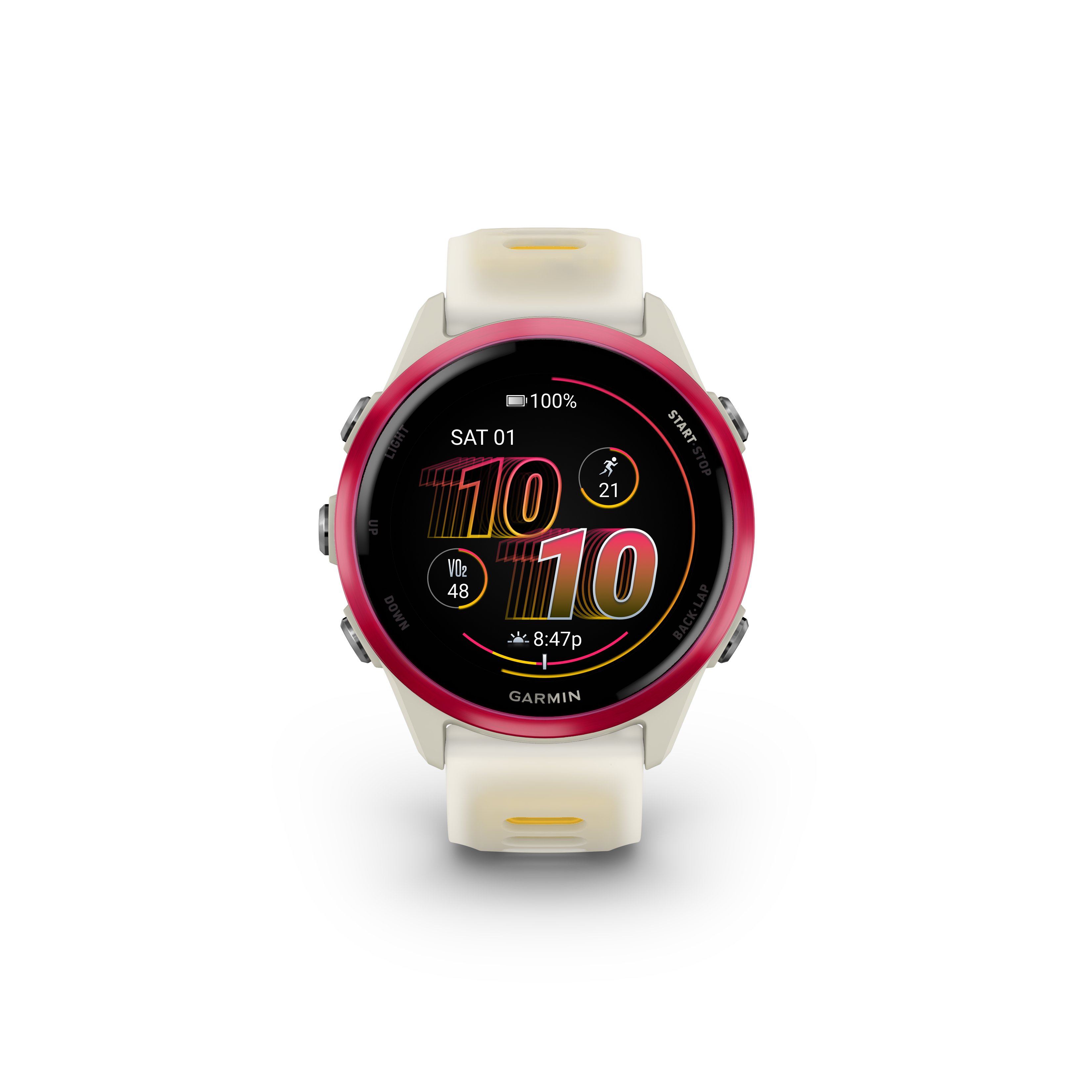 Garmin Forerunner® 570 - 42mm - Raspberry Aluminium - 5