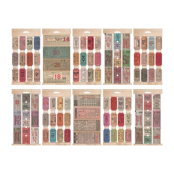 Tim Holtz Idea-Ology - Ticket Book