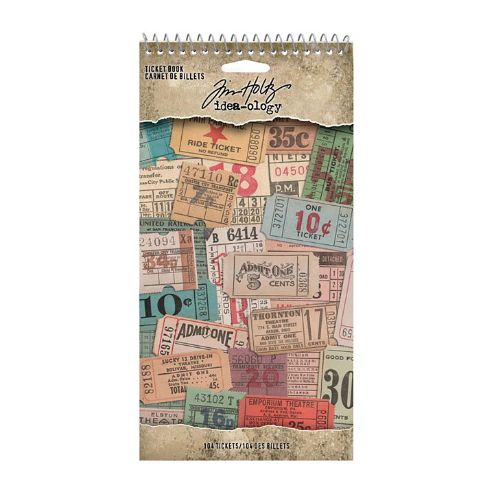 Tim Holtz Idea-Ology - Ticket Book
