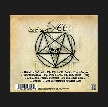NECROPHOBIC - The Third Antichrist CD