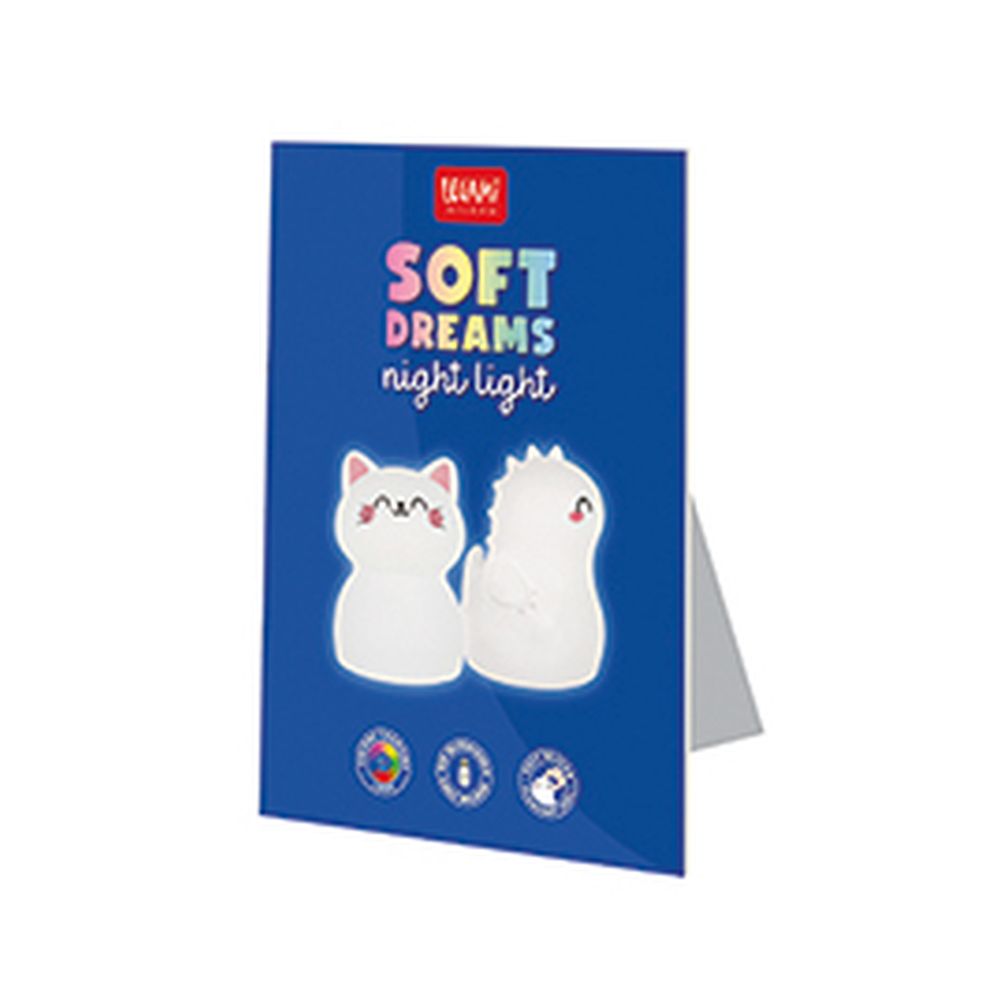 Reklamskylt för Soft Dreams, Uppladdningsbar nattlampa