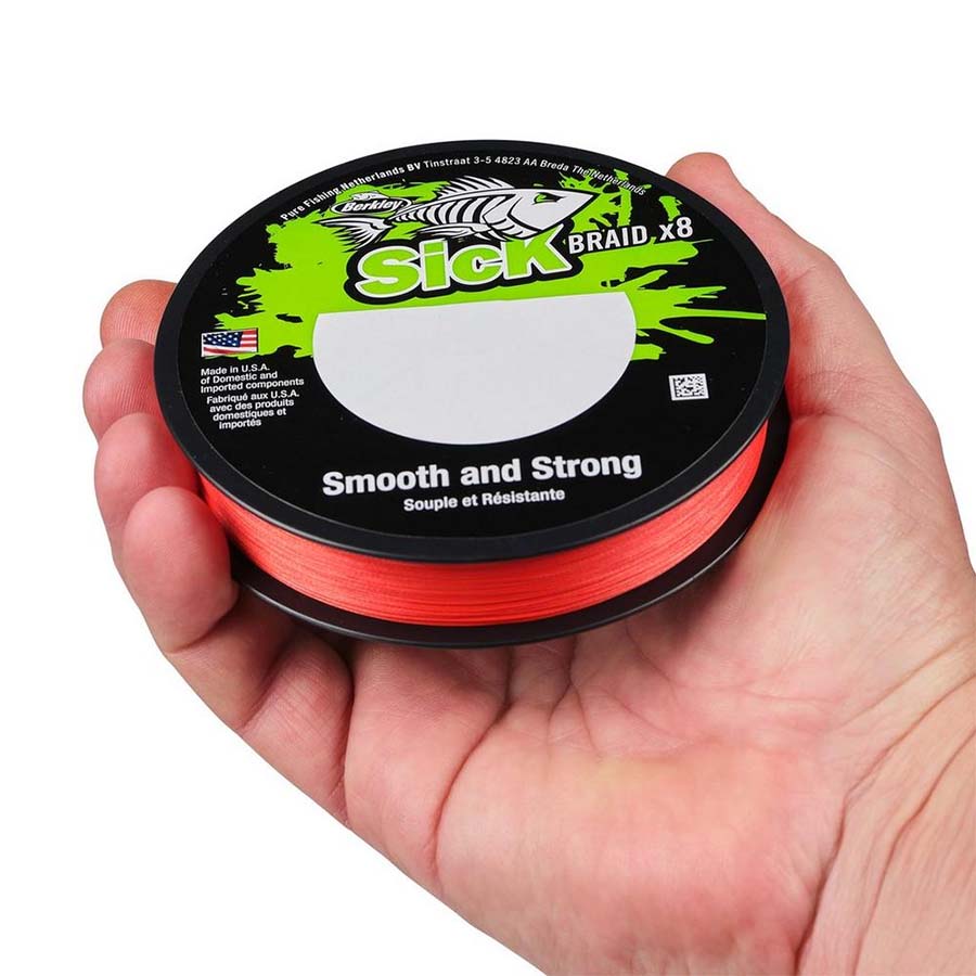 Berkley Sick Braid Red 150m - 2
