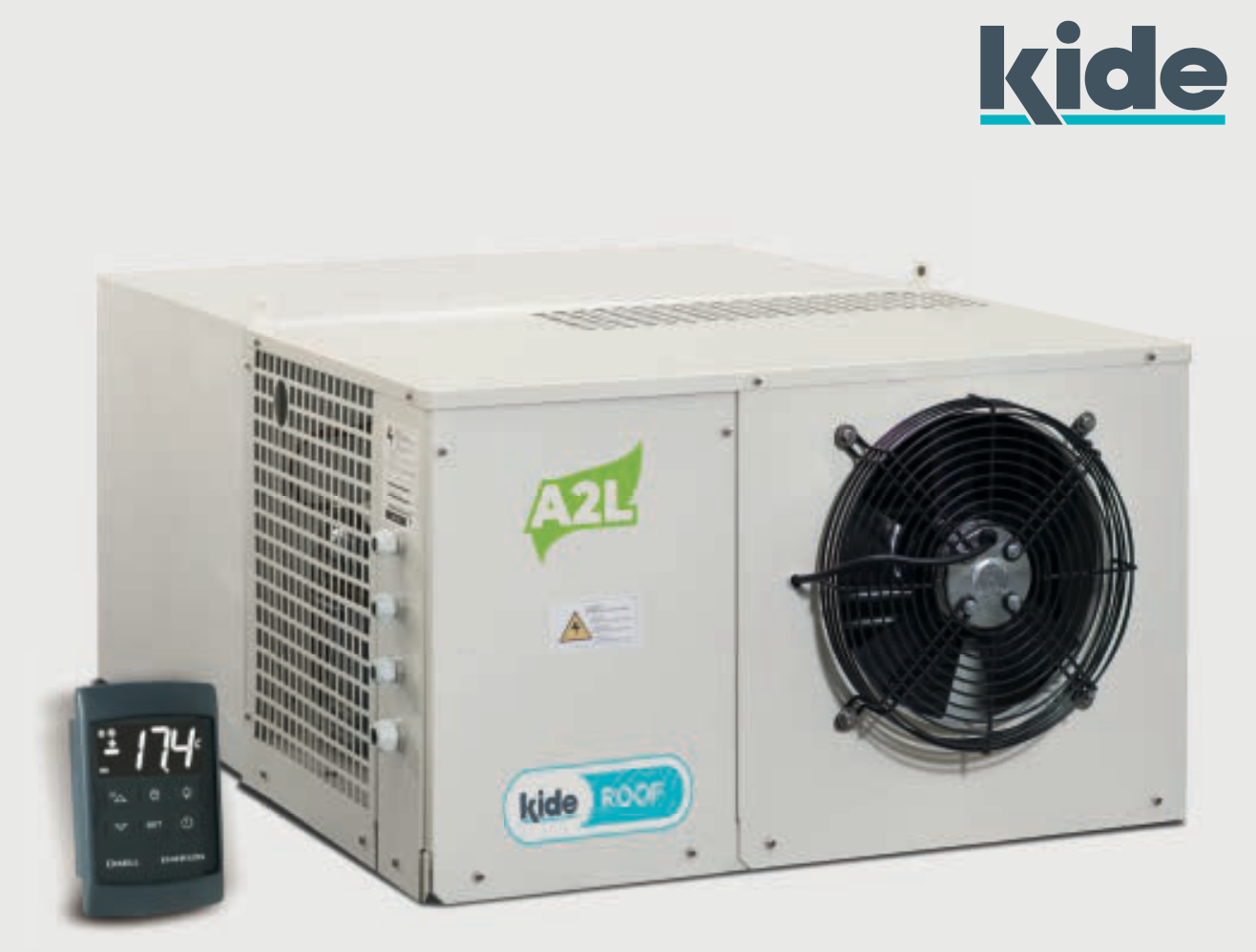 Kide kylaggregat Takmonterad EMR3020M5G (-5 / +10°C), upp till 40m³. R455-A