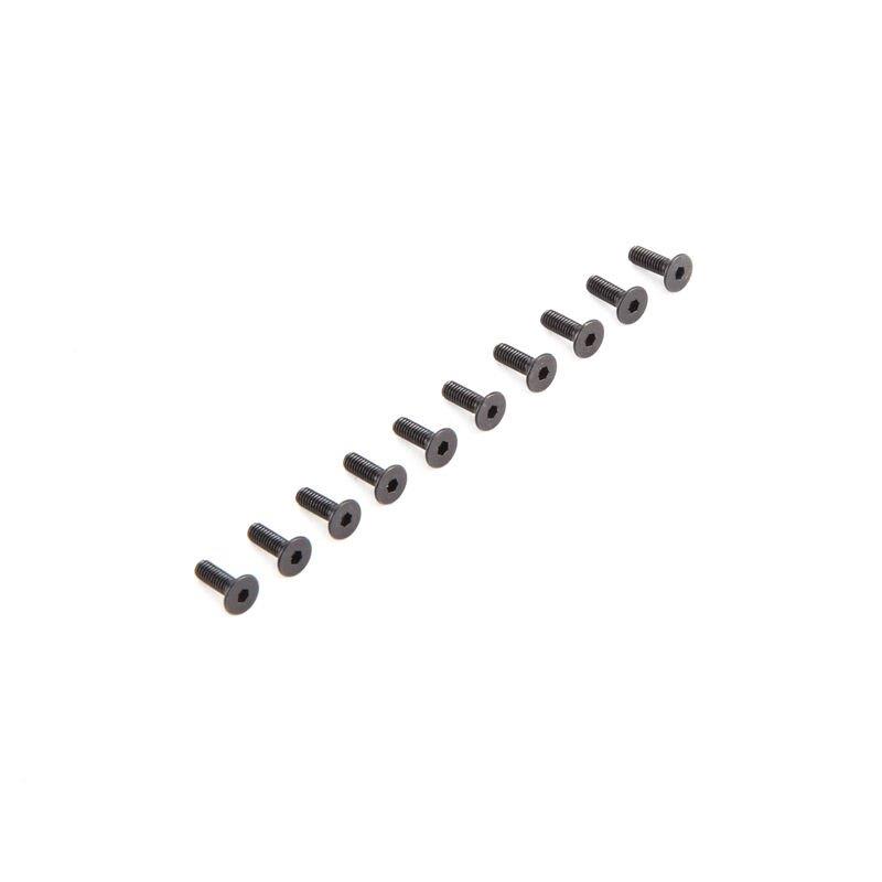 LOSI Flat Head Screws M2.5 x 8mm (10)