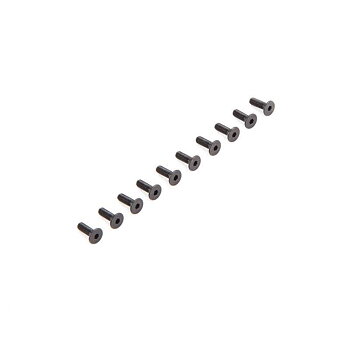LOSI Flat Head Screws M2.5 x 8mm (10)