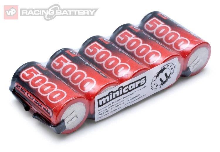 VAPEX NiMH Batteri 1,2V 5000mAh Sub-C - 3