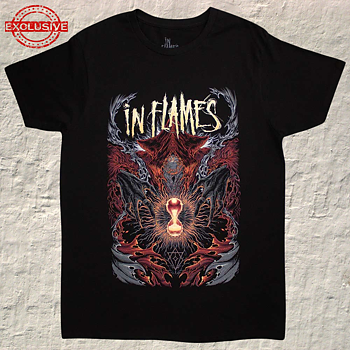 IN FLAMES - T-SHIRT, GHOST IN MY HEAD