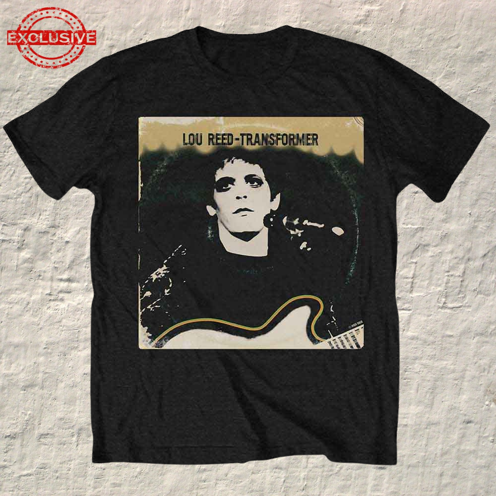 LOU REED - T-SHIRT, TRANSFORMER VINTAGE COVER
