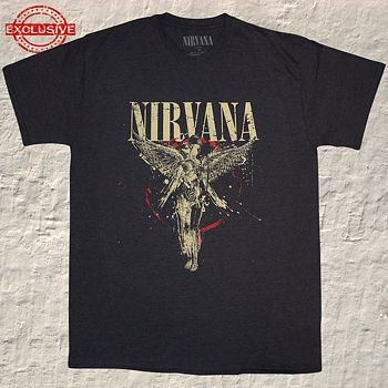 NIRVANA - T-SHIRT, IN UTERO GREY