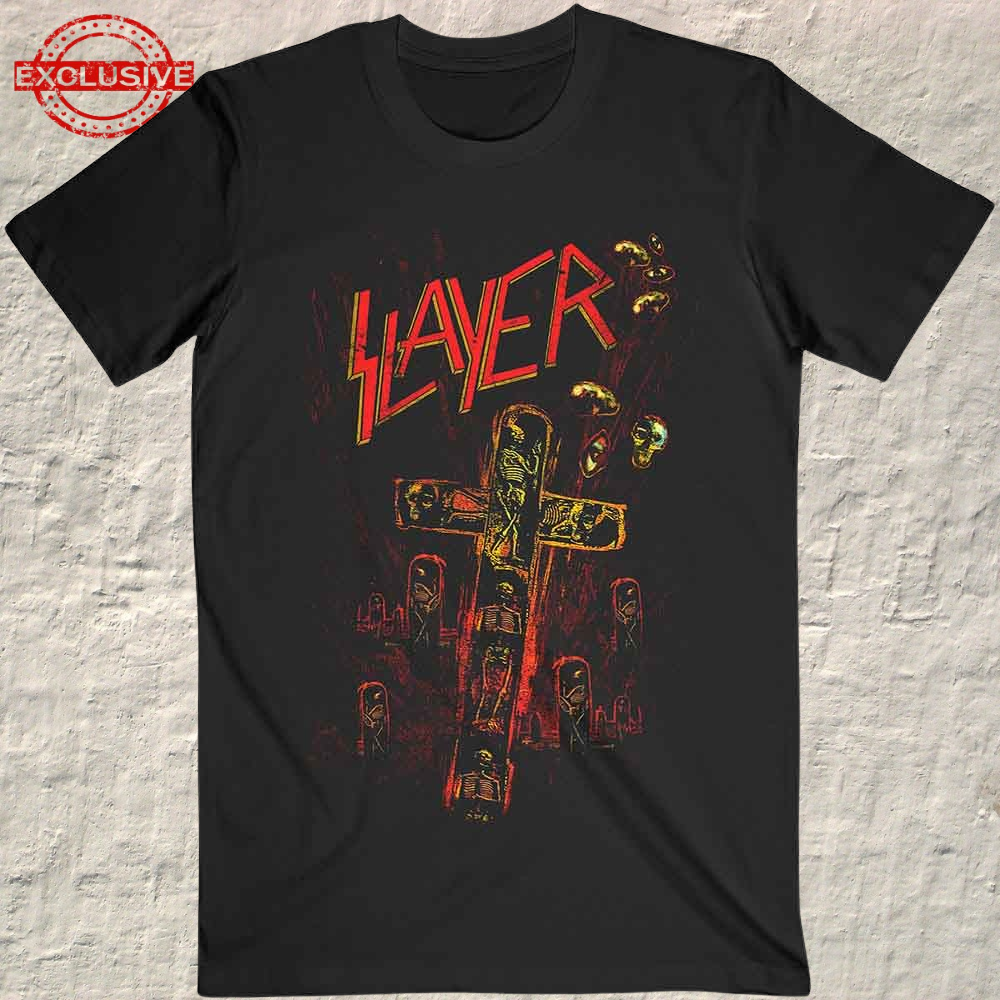 SLAYER - T-SHIRT, BLOOD RED