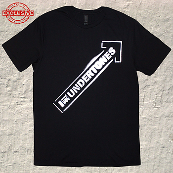 UNDERTONES, THE - T-SHIRT, ARROW SPRAY WHITE