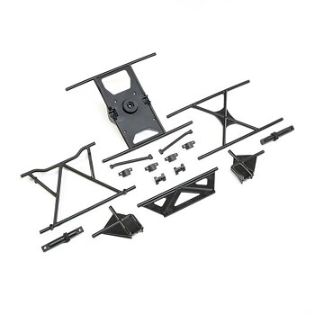 LOSI Cage Roof and Spare Tire Holder: SBR 2.0