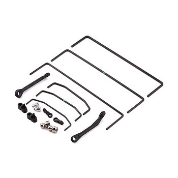 LOSI Front & Rear Sway Bar Set (3): SBR 2.0
