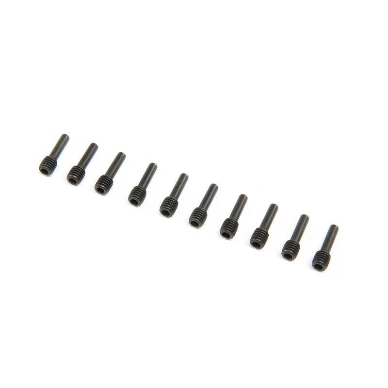 LOSI Driveshaft Screw Pin, M5x16mm, Steel (10): SBR/SRR