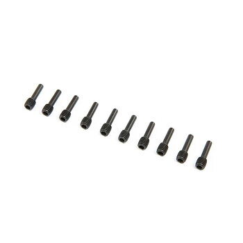 LOSI Driveshaft Screw Pin, M5x16mm, Steel (10): SBR/SRR
