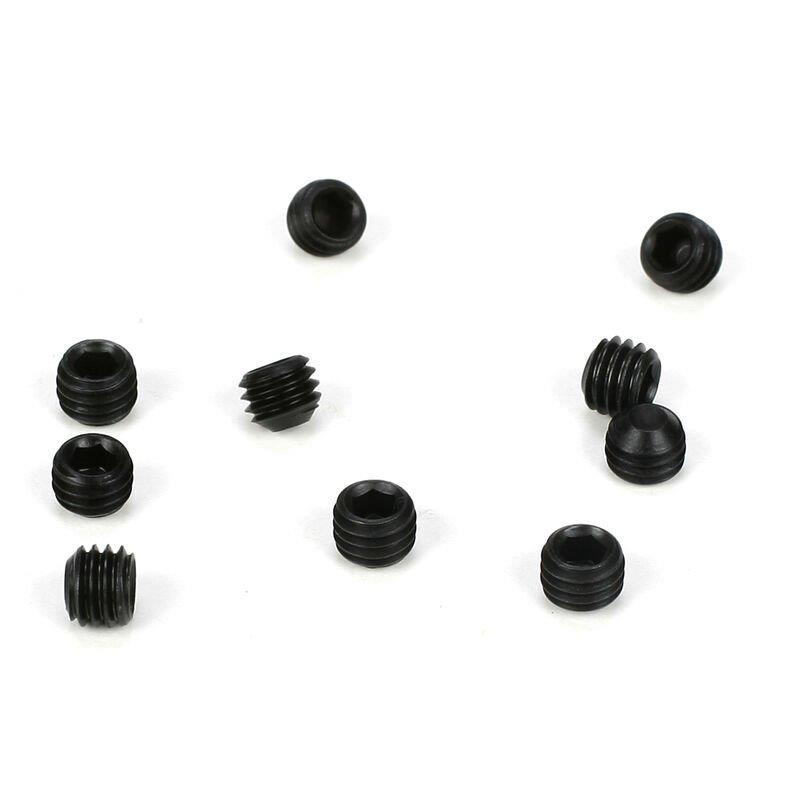 TLR Setscrew, M5 x 4mm, Flat Point (10)