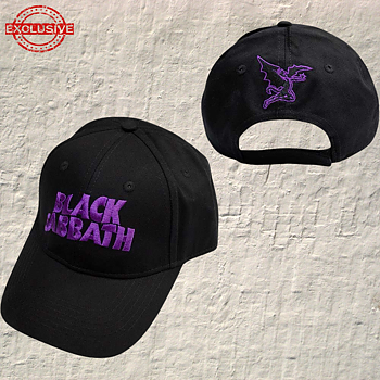 BLACK SABBATH - BASEBALL CAP, DEMON & LOGO