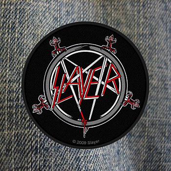 SLAYER - PATCH, PENTAGRAM