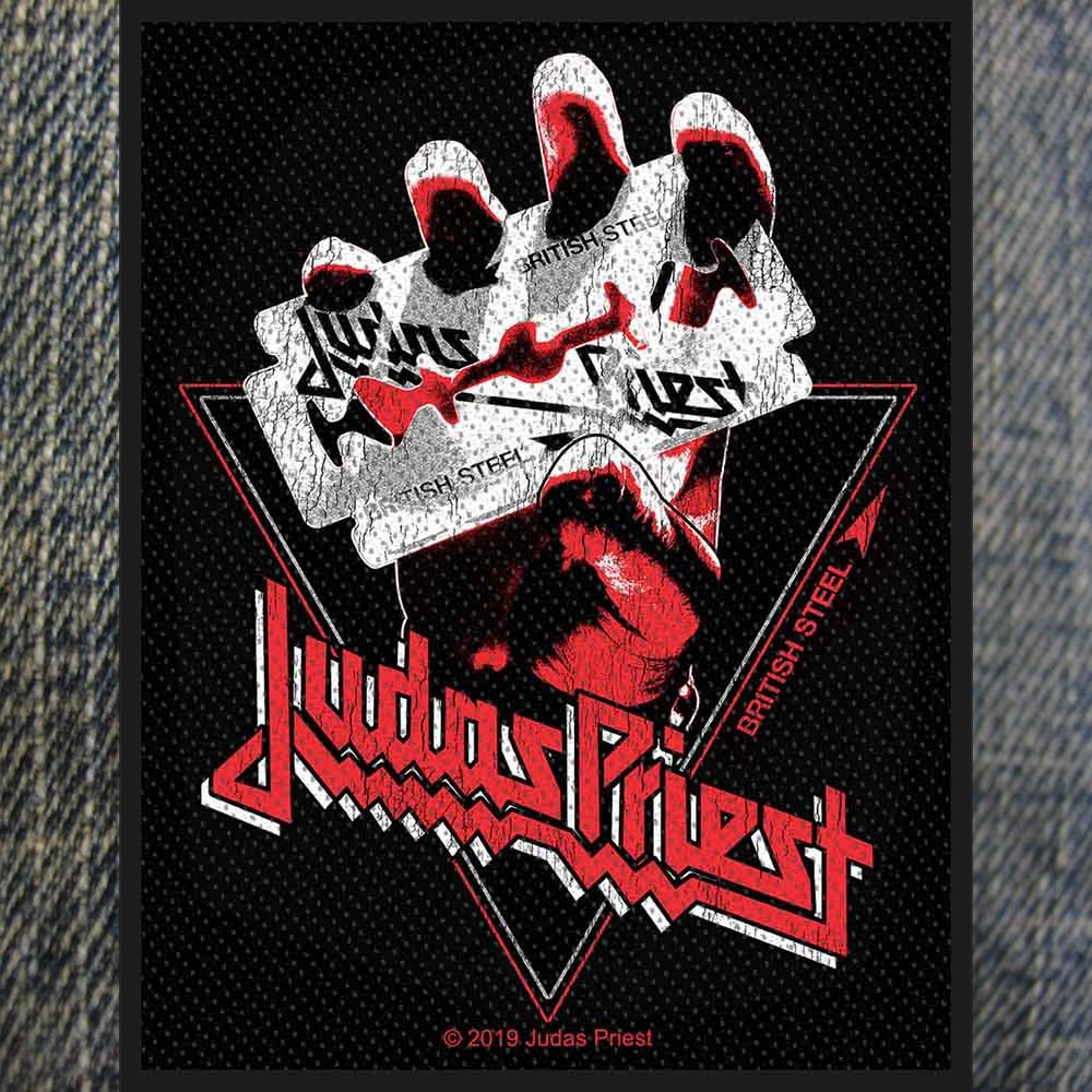 JUDAS PRIEST - PATCH, BRITTISH STEEL VINTAGE