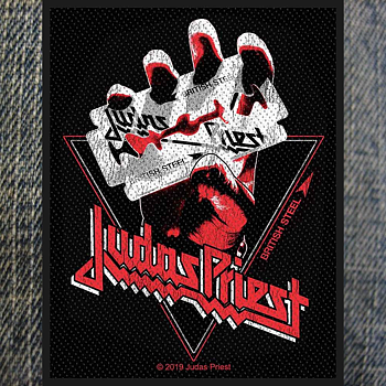 JUDAS PRIEST - PATCH, BRITTISH STEEL VINTAGE