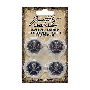 Tim Holtz Idea-Ology - Metal Shape Seals Halloween