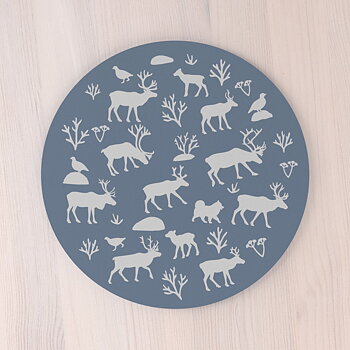 Grytunderlägg Renlycka Köksblå