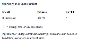 Shilajit Extract - Swanson
