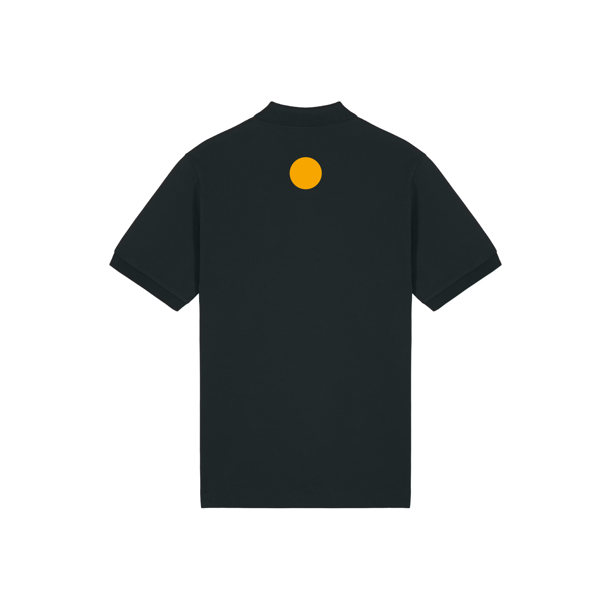 Polo shirt black Unisex OFFICE - 2