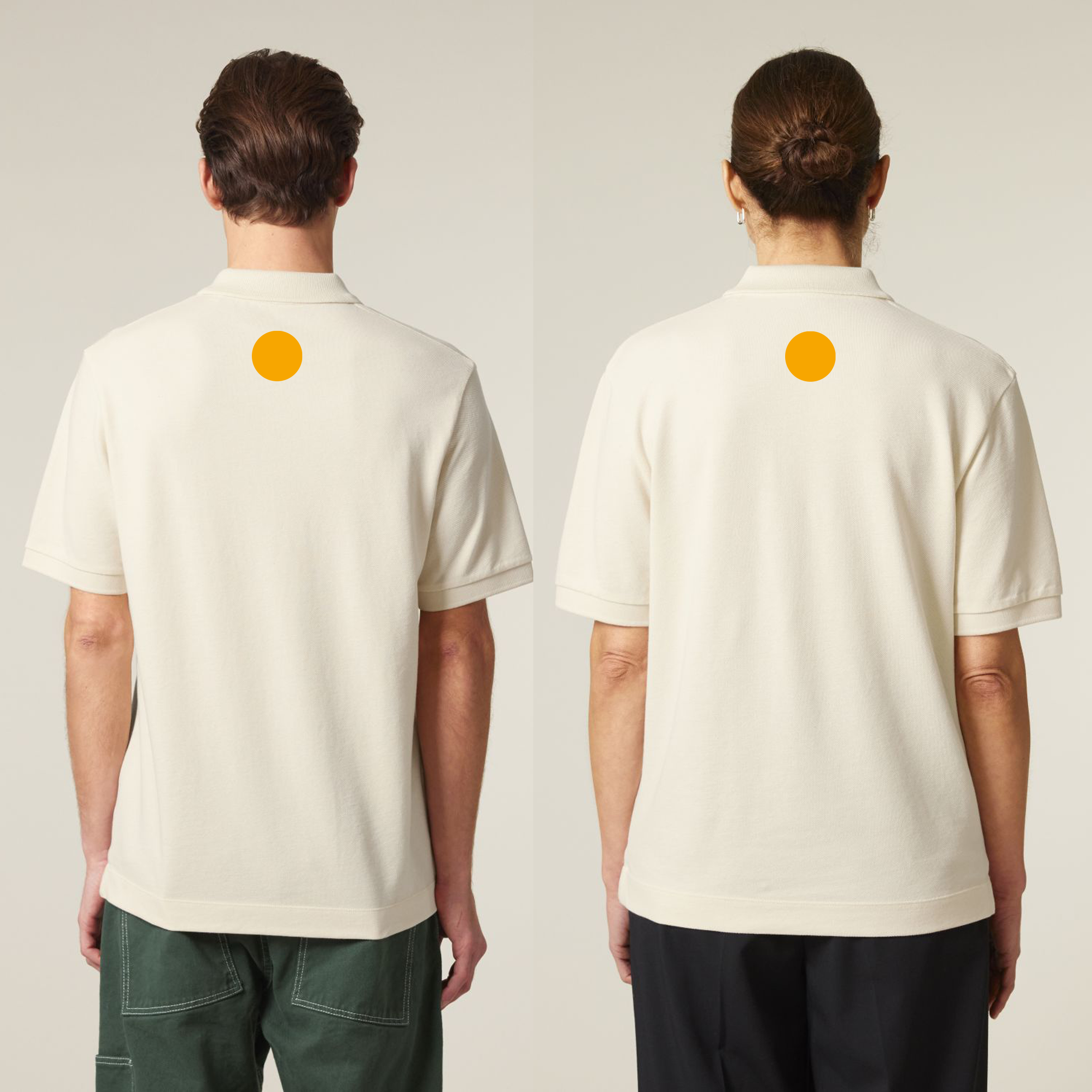 Polo shirt raw Unisex OFFICE - 4