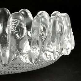 Göran Wärff (Sunflower 1974) Clear Organic Bowl 18 cm