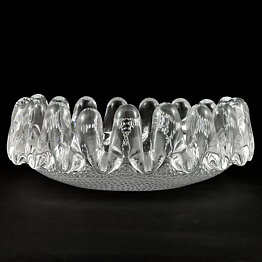 Göran Wärff (Sunflower 1974) Clear Organic Bowl 18 cm (2)