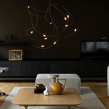 Taklampa Flock of Light 11