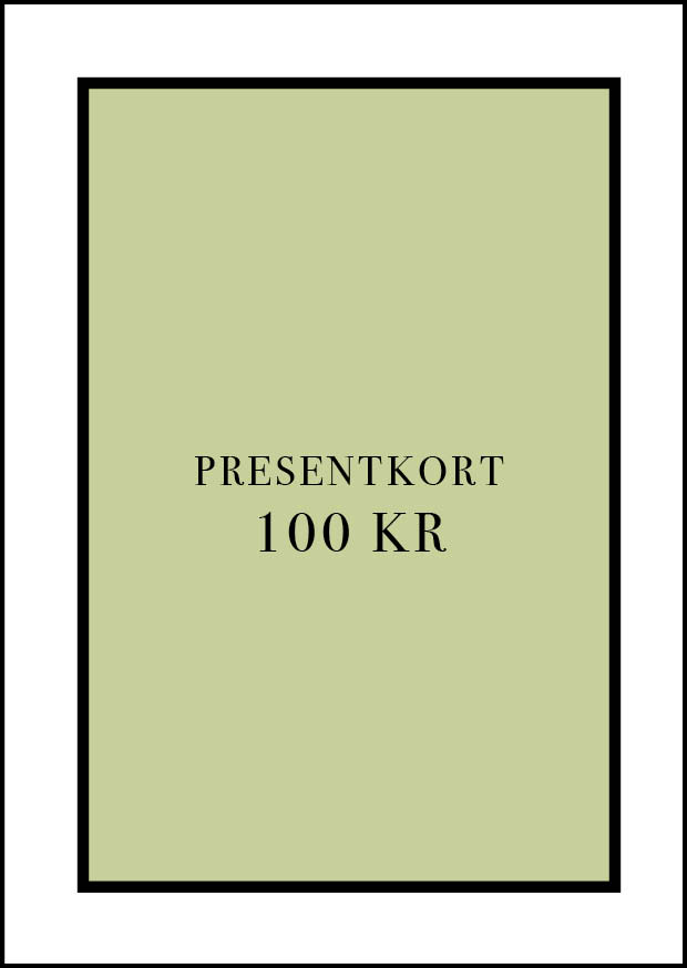 Presentkort 100 Kronor