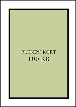 Presentkort 100 Kronor
