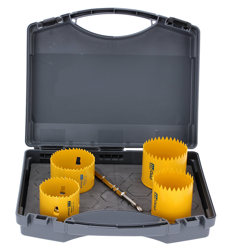 Hole saw set Dozen Fresen + Bimetal + 73-83mm
