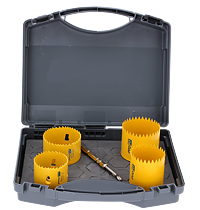 Hole saw set Dozen Fresen + Bimetal + 73-83mm