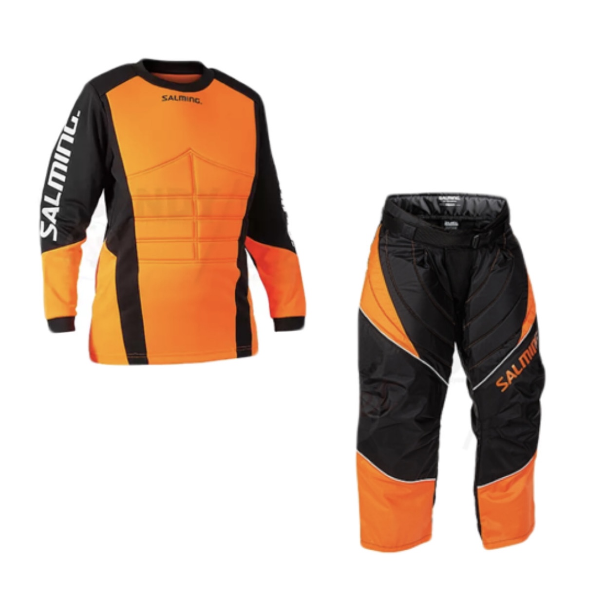 Salming Atlas Målvaktspaket JR Orange/Black