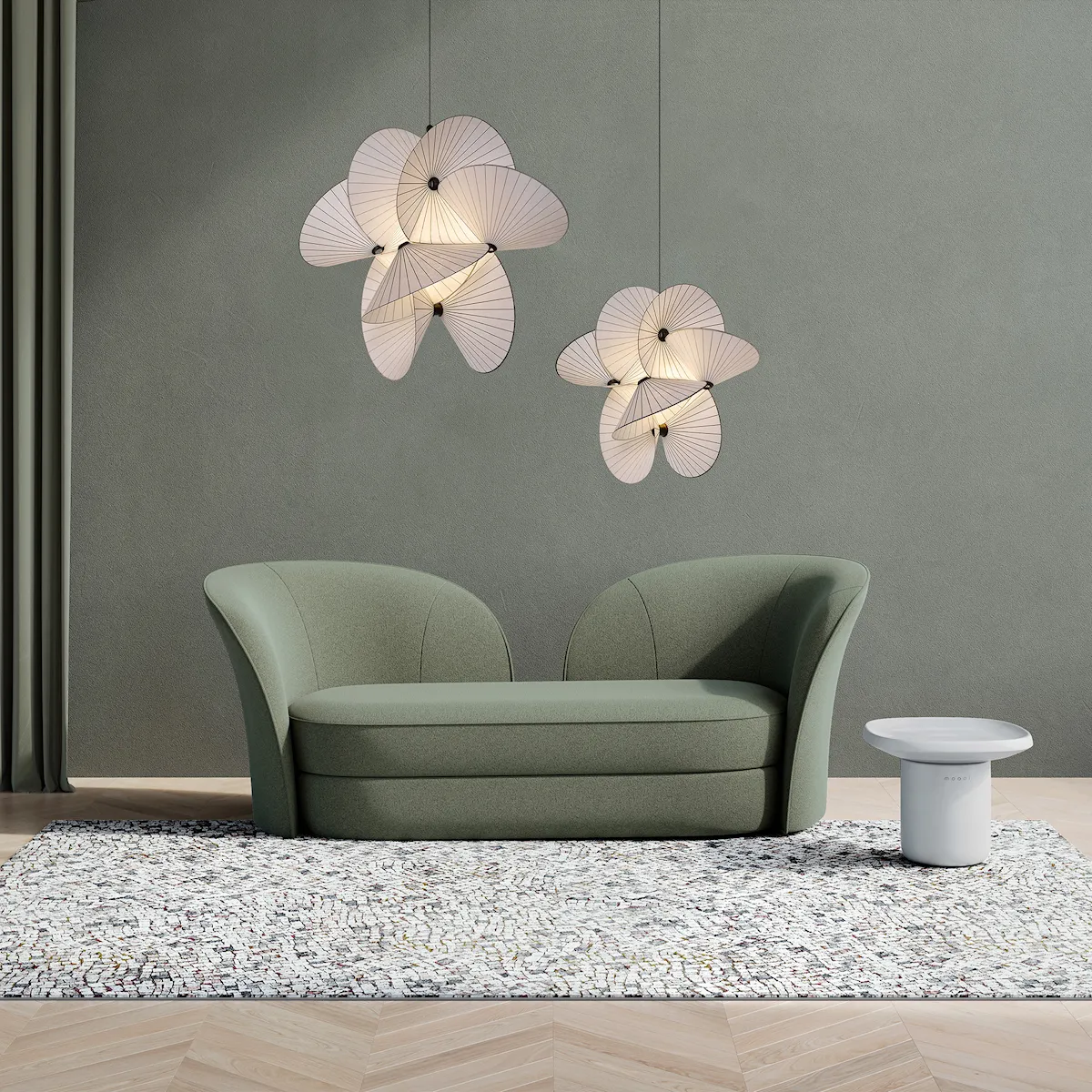 Taklampa Serpentine Light 8 - Large - 3