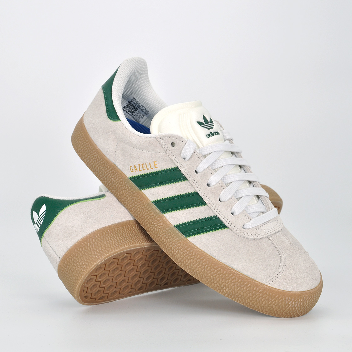 adidas gazelle silver green womens Adidas Gazelle Indoor Sneaker » Buy online now! main image 1