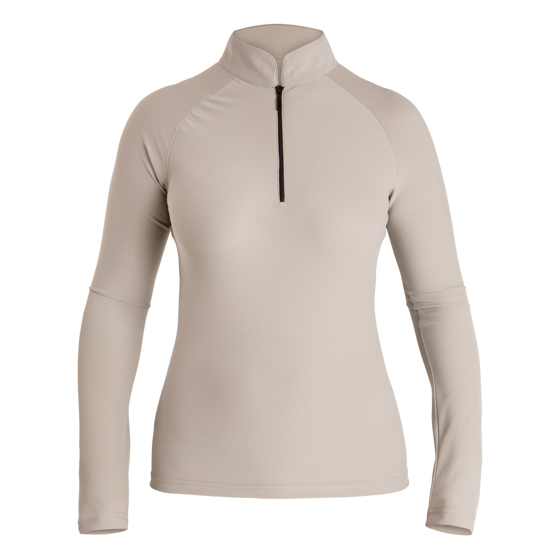 Horse Life Mika Ridtröja, Lång Ärm - Taupe (XS)