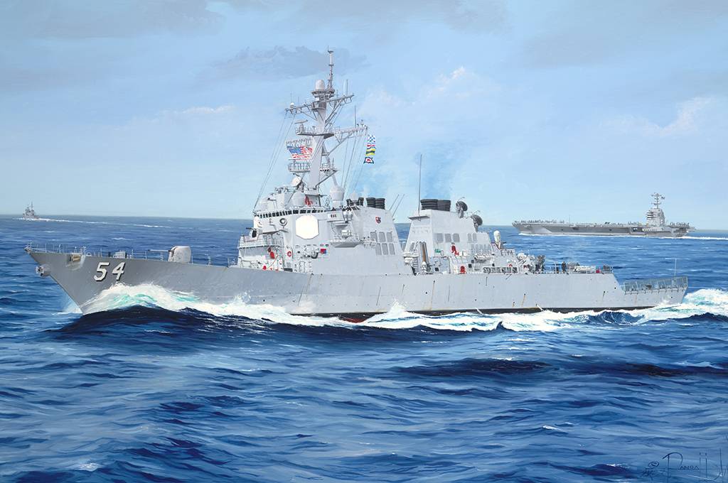 USS Curtis Wilbur DDG-54 1/200