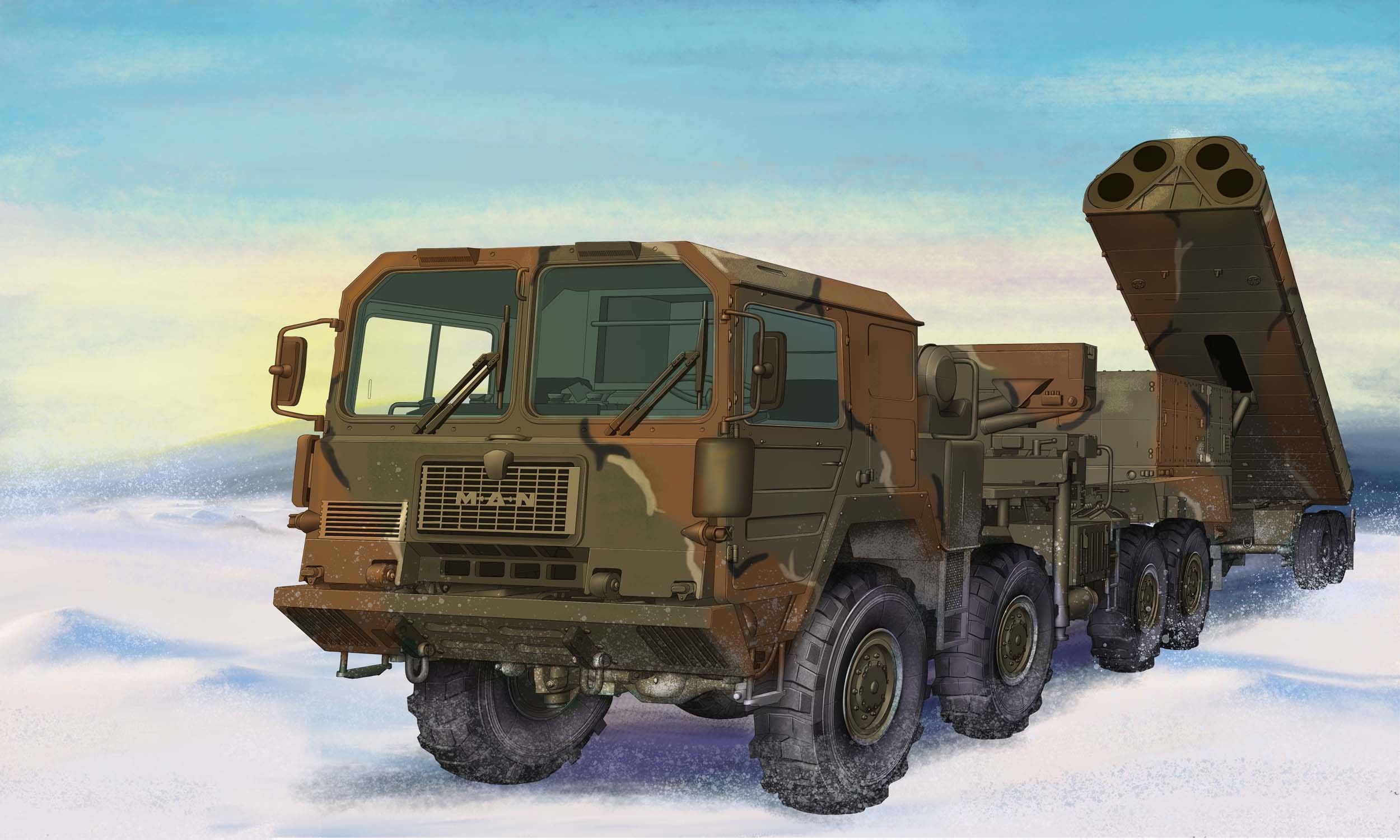 M1014 m/M2042A1 GLCM TEL 1/35
