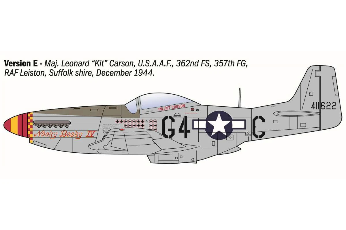 P-51D Mustang WWII Aces 1/72 - 7
