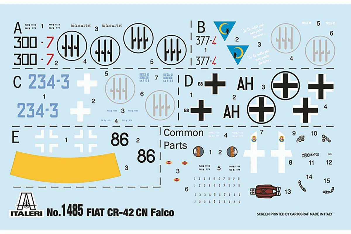 Fiat CR.42 CN 'Falco' Night Fighter 1/72 - 2