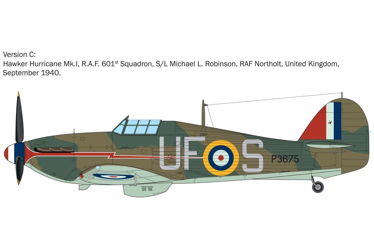 Hurricane Mk.I WWII Aces 1/48 - 5